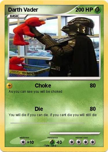 Pokemon Darth Vader