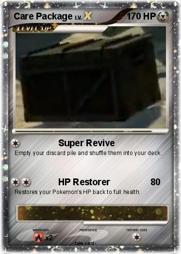 Pokemon Care Package