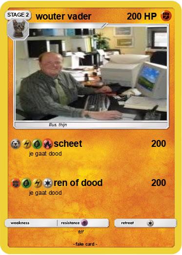 Pokemon wouter vader