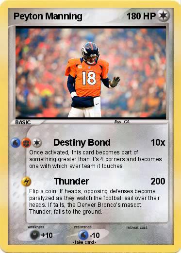 Pokemon Peyton Manning