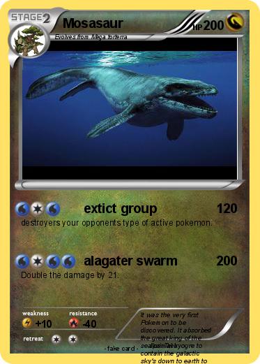 Pokemon Mosasaur