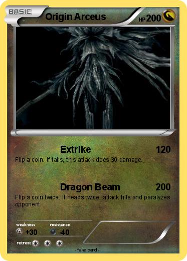 Pokemon Origin Arceus