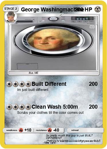 Pokemon George Washingmachine