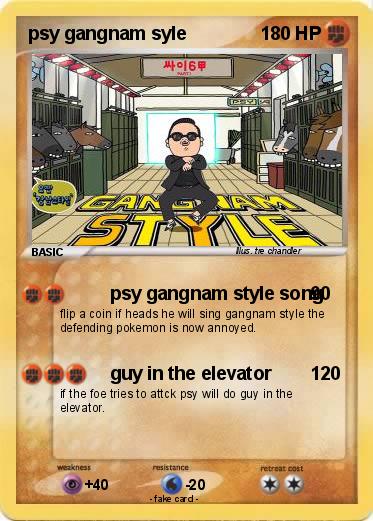 Pokemon psy gangnam syle
