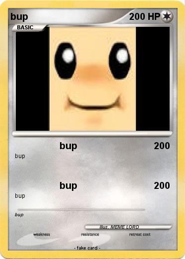 Pokemon bup