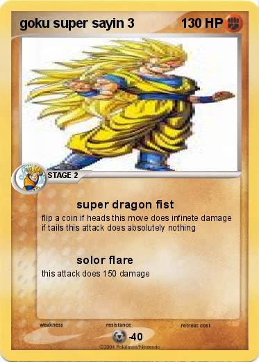 Pokemon goku super sayin 3