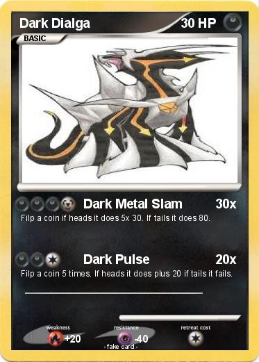 Pokemon Dark Dialga