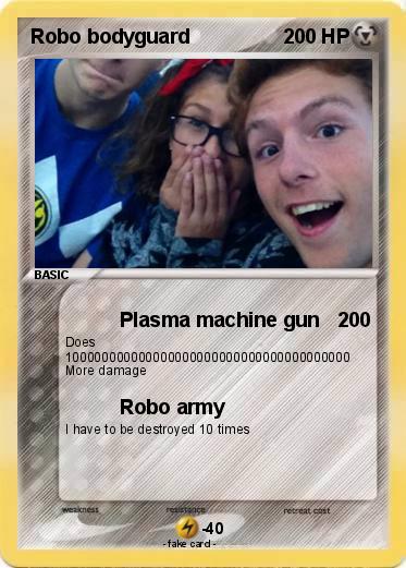 Pokemon Robo bodyguard