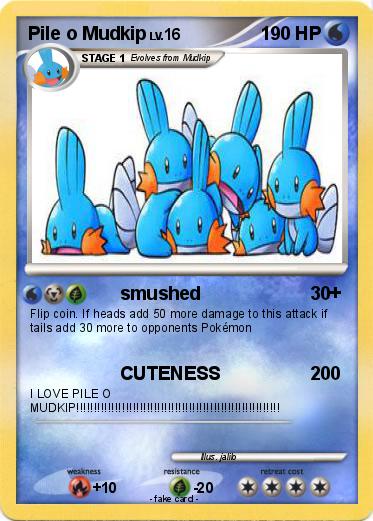 Pokemon Pile o Mudkip