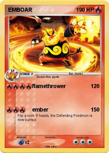 Pokemon EMBOAR