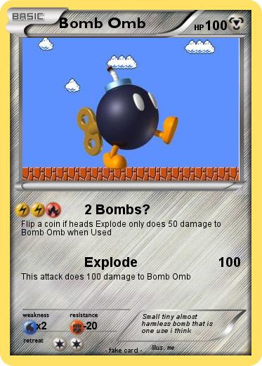 Pokemon Bomb Omb