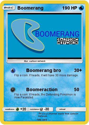 Pokemon Boomerang