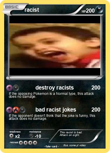Pokemon racist