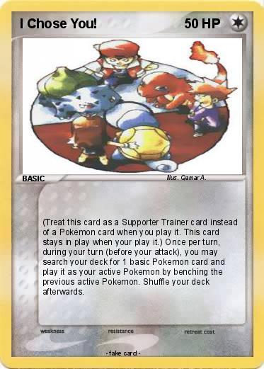 Pokemon I Chose You!