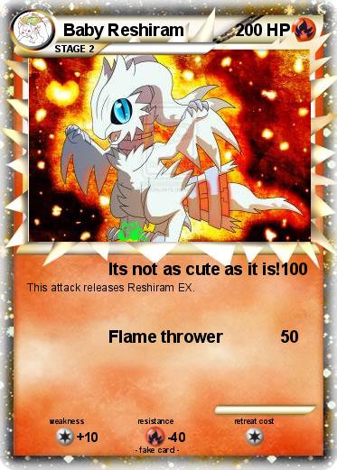 Pokemon Baby Reshiram