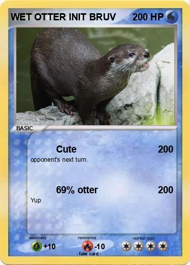 Pokemon WET OTTER INIT BRUV