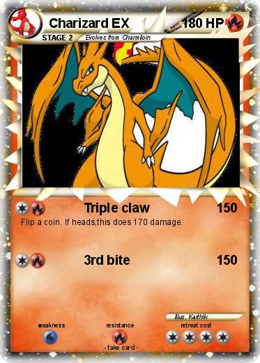 Pokemon Charizard EX