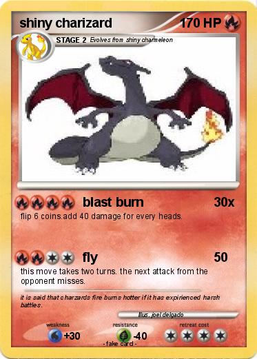 Pokemon shiny charizard