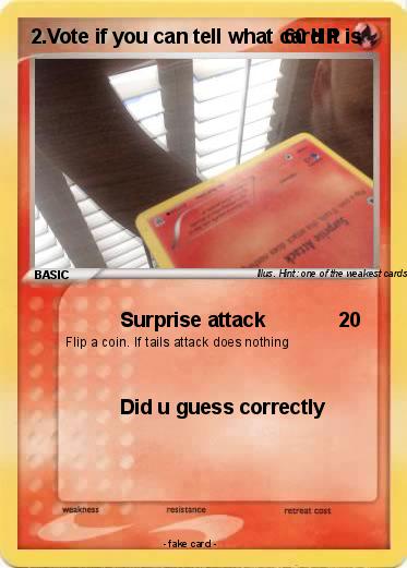 Pokemon 2.Vote if you can tell what card it is