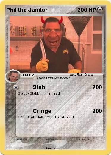 Pokemon Phil the Janitor