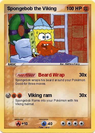Pokemon Spongebob the Viking