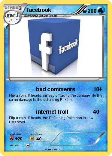 Pokemon facebook