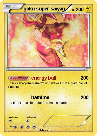 Pokemon goku super saiyan