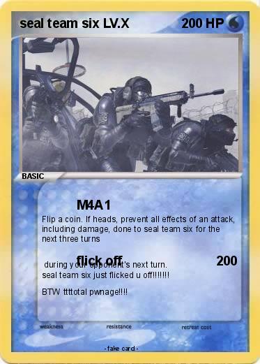 Pokemon seal team six LV.X