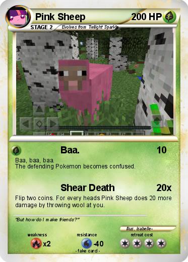 Pokemon Pink Sheep