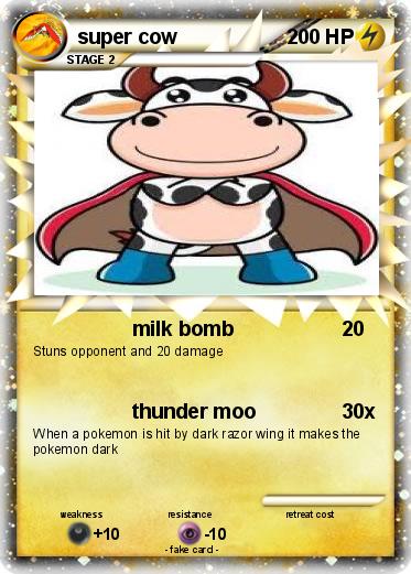 Pokemon super cow