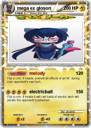 Pokemon mega ex gloson
