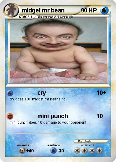 Pokemon midget mr bean