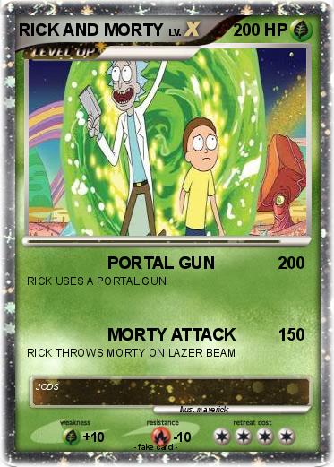 Pokemon RICK AND MORTY
