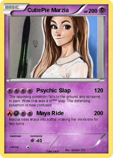 Pokemon CutiePie Marzia