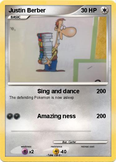 Pokemon Justin Berber
