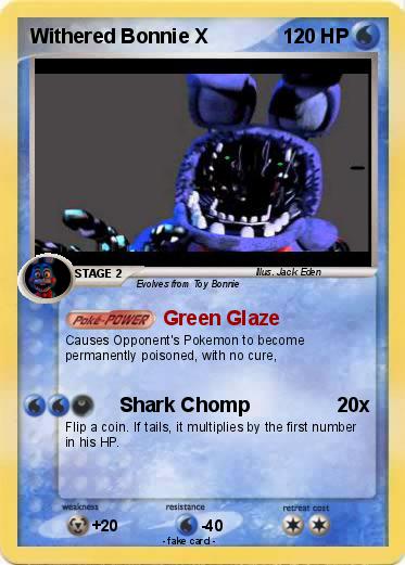 Pokemon Withered Bonnie X