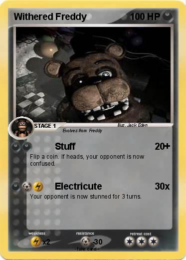 Pokemon Withered Freddy