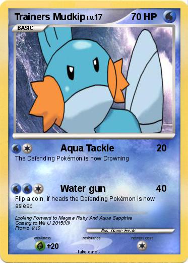 Pokemon Trainers Mudkip