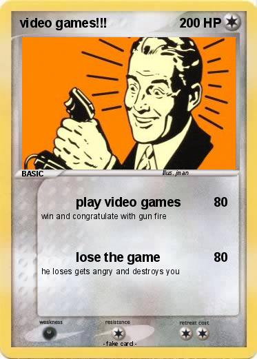 Pokemon video games!!!