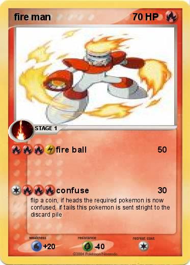 Pokemon fire man