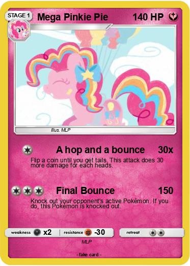 Pokemon Mega Pinkie Pie