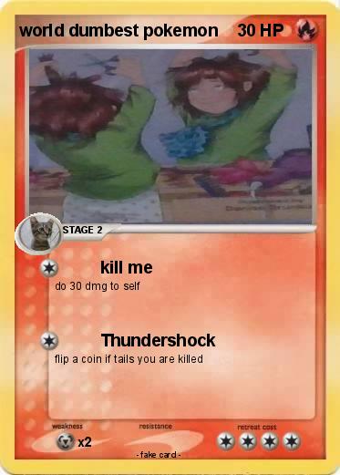 Pokemon world dumbest pokemon