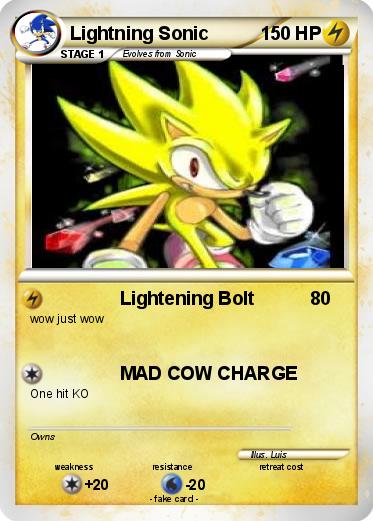 Pokemon Lightning Sonic
