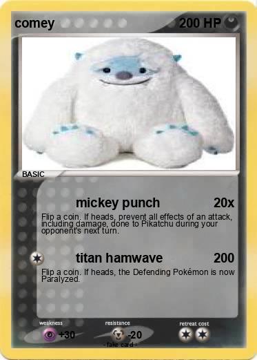 Pokemon comey