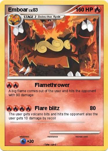 Pokemon Emboar