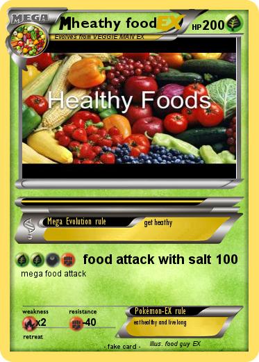 Pokemon heathy food