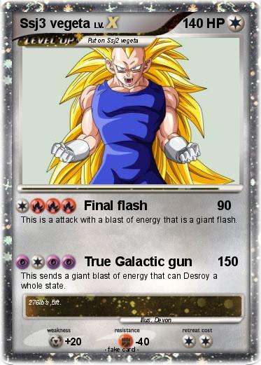 Pokemon Ssj3 vegeta