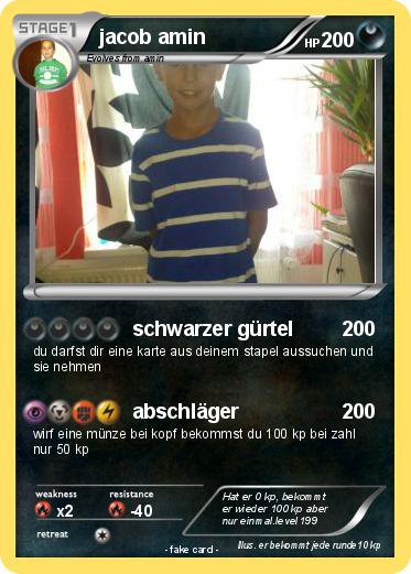 Pokemon jacob amin