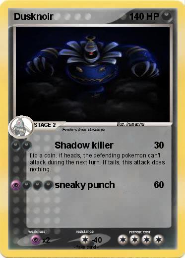 Pokemon Dusknoir