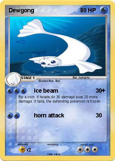 Pokemon Dewgong